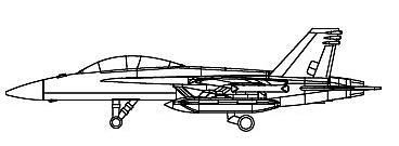 Trumpeter 6289 - 1:350 - Jet EA-18G Growler